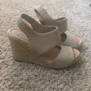 Steve Madden Wedges WORN TWICE